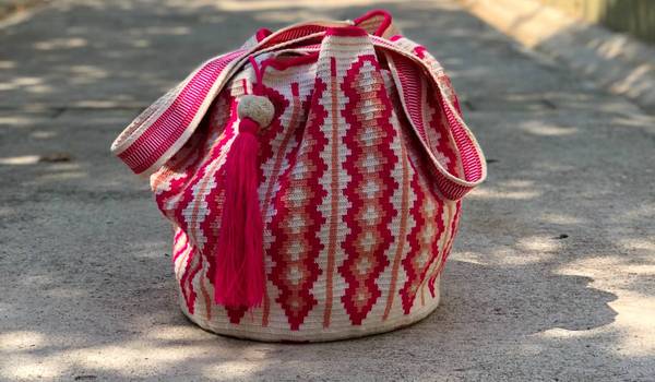 Zuzu (Bolso playero) Rosado